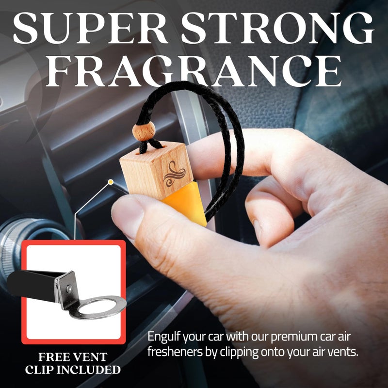 Perfa One Million Car Air Freshener for Men | Automotive Air Fresheners with Vent Clip | Strong Car Perfume with Odour Eliminating Technology | Long Lasting Air Freshener by Perfa - Image 4